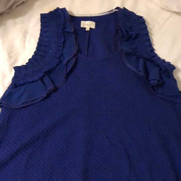 Anthropologie Ruffled Top - Picture 3 of 8
